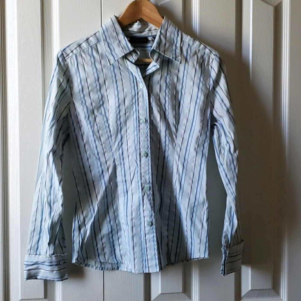 New York & Company Button Down Blouse (S)